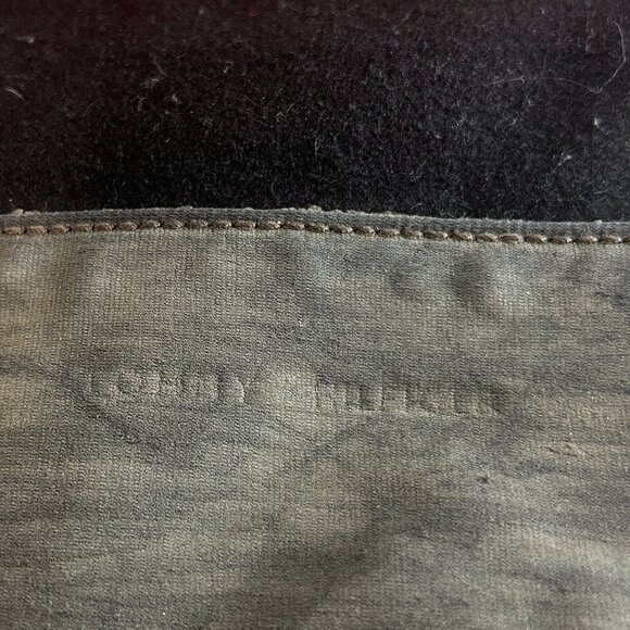 Tommy Hilfiger Wool Color Block Satchel Tote Structured Handbag Rare Preppy - Picture 7 of 8